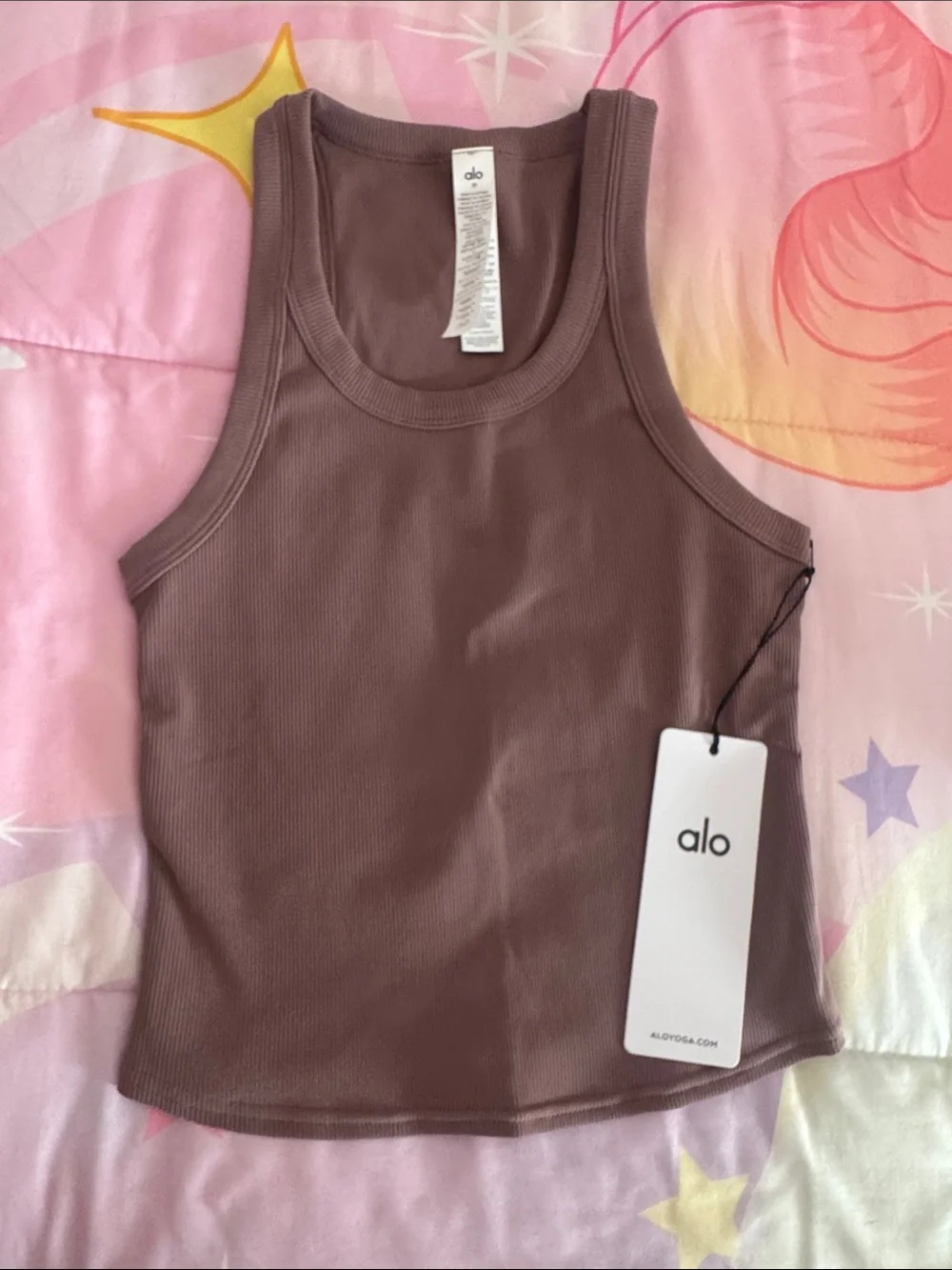 Alo Yoga Ribbed Go to Tank Top